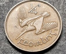 Ireland 1940 Farthing Excellent coin