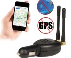 2 Bands Anti-Tracking Car Cigarette Lighter Style GPS Signal Jammer 12-24V Car GPS Signal Interference