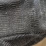 Black sparkle, Ruched front midi dress, size XS Image 6