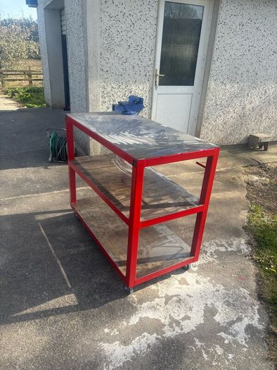 Heavy duty custom work bench price on request