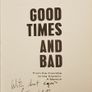 Good Times And Bad: From The Coombe To The Kremlin, A Memoir by Seamus Martin (signed) Image 3
