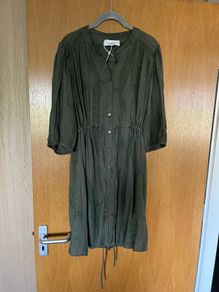 BA&SH khaki dress size 3 . Uk 12-14