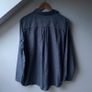 Opus Grey Microdot Chambray Shirt Image 4