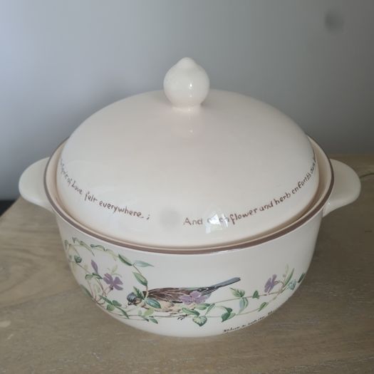 Casserole Noritake Country Diary Edwardian Lady