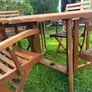 Garden table & chairs Image 5