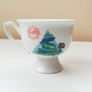 Hendrick's Gin teacup "The cucumber is nature's telescope. With it, we see the universe" piece of official limited edition Image 2