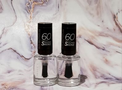 Rimmel 60 Seconds Super Shine Nail Polish - 740 Clear - New