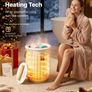 20L Heated Towel Warmer Bucket with LED Display, 4 Timer Settings, Rapid Heating & Auto Shut-Off, White Bathroom Towel Warmer for Towels, Blankets & Bathrobes Image 2