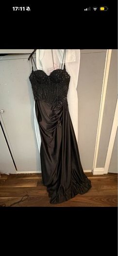 beautiful black debs dress