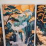 3 framed printed canvas 35x55cm each Image 8