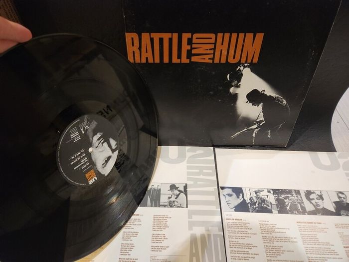 U2 Rattle And Hum Vinyl Record Island Uc27 2xLP