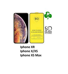 For iPhone XR / X/ XS/ XS MAX Tempered Glass 9D Full Glue Full Screen Tempered 9D
