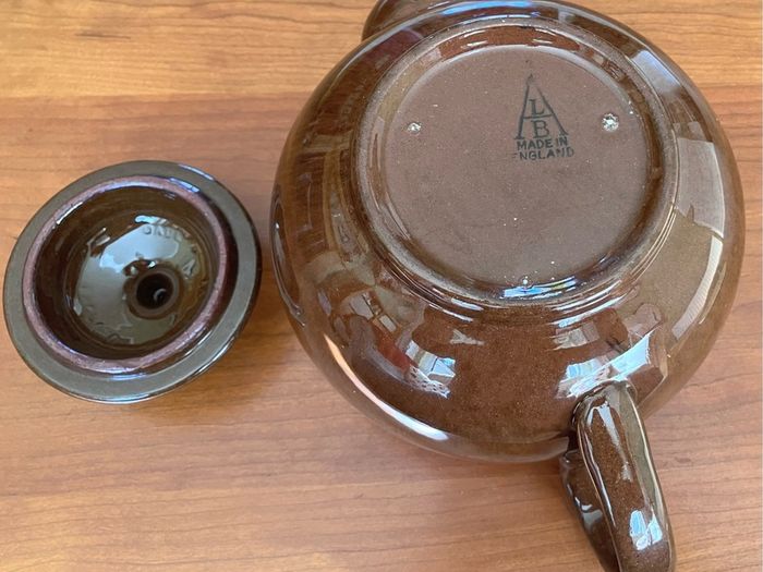 Vintage Brown Betty Teapot by Alcock Lindley & Bloore
