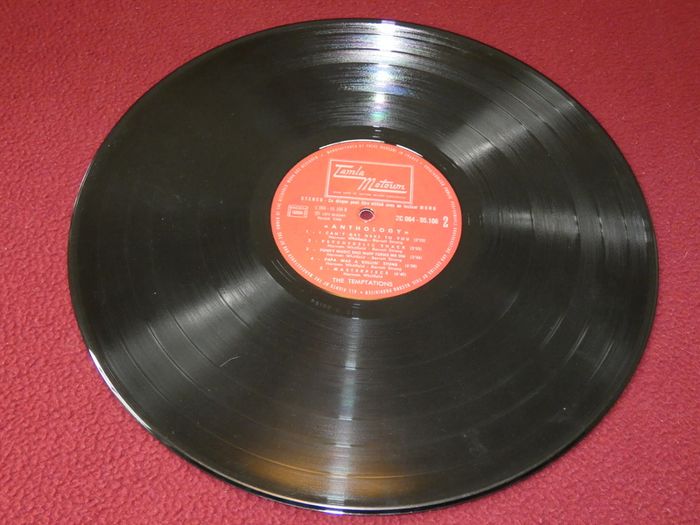 The Temptations Anthology 1974 Lp French Pressing Lp