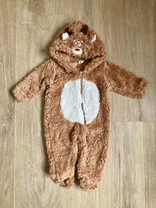 baby christmas reindeer onsie