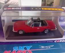Corgi van grand triumph mk 1 stag  diecast model