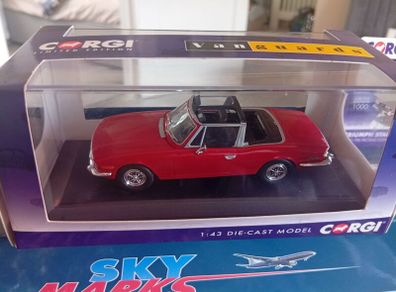 Corgi van grand triumph mk 1 stag  diecast model