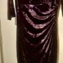 Ralph Lauren Purple Velvet Dress UK 8-10 NEW Image 4