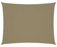 Sunshade Sail Oxford Fabric Rectangular 6x7 m Beige
