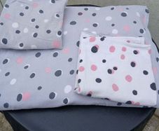 Kingsize Flannel Duvet Cover, 2 Pillow Cases