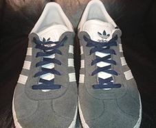 Adidas Gazelle Grey Suede Trainers