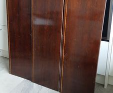 Mahogney Wood Shelving