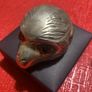 Antique Silver Monkey Head Image 2