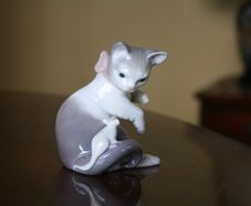 LLADRO Cat and Mouse