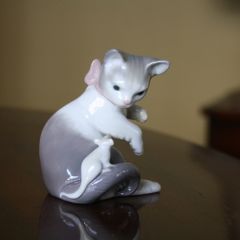 LLADRO Cat and Mouse