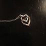 Real diamonds silver necklace Image 3