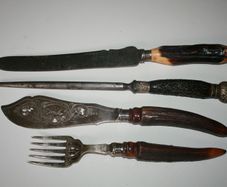 Antique Cutlery Carving Set