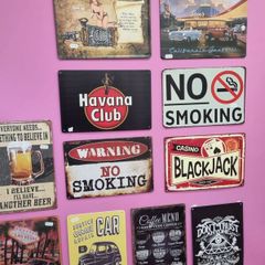 Metal signs