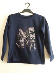 9-10Y Minecraft Long Sleeve Tee Shirts T-shirt