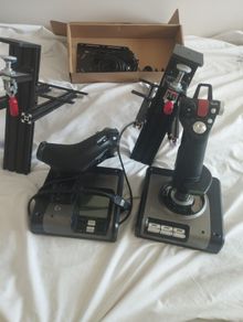 Logitech X52 HOTAS + Desk Mount