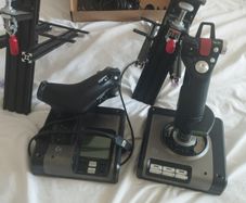 Logitech X52 HOTAS + Desk Mount
