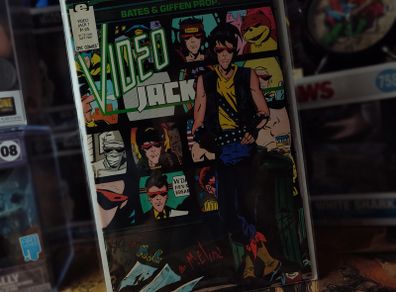 Video Jack ! First Issue ! Video Game / Gamer Comic ! Copper Age Comic from 1987 ! by Epic !