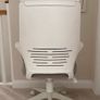Modern Ergonomic Office Chair Grey and White. Excellent Condition Image 3