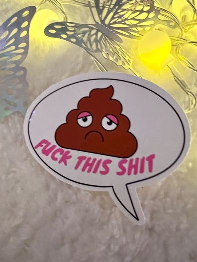 Adult humour stickers