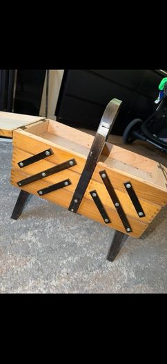 Antique Sewing Box