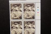 Ireland 2022.Michael Collins."N".Stamp Corner Block.MNH.