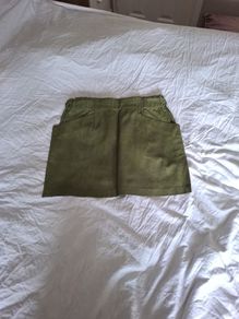 Zara Green Mini Skirt
