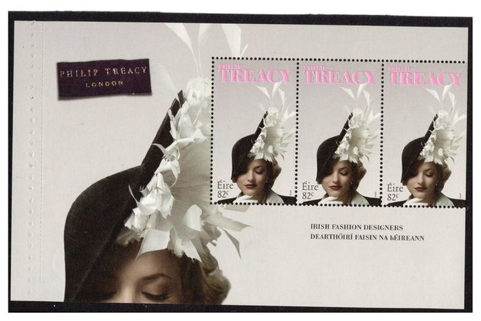 2010 Ireland Irish Fashion Designers Commemorative Stamp Booklet Mint Never Hinged (inc. photos of panes). Hibernian HB167