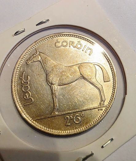 1940 irish silver half crown