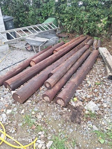 9ft poles treated can deliver