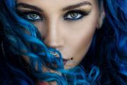 Blue Hair Dye - semi-permanent