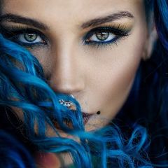 Blue Hair Dye - semi-permanent