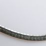 Vintage 925 Sterling Silver 16" Necklace Flat Chain 3.1 grams Image 5