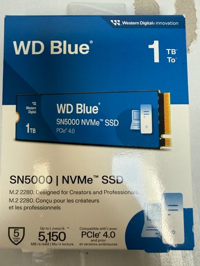 Western Digital Blue SN5000 NVMe 1TB