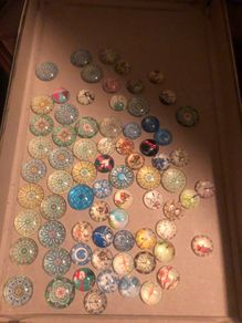 Glass cabochons