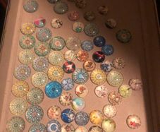 Glass cabochons